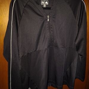 Adidas Black and White Climawarm Jacket